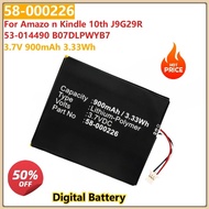 58-000226 Replacement Digital Battery 3.7V 900mAh 3.33Wh for Amazo n Kindle 10th J9G29R 53-014490 B0