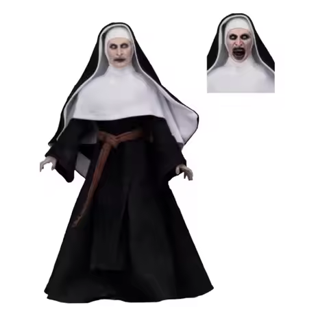 NECA Echo Horror Movie the Conjuring Nun Cloth Suit balck dress for women