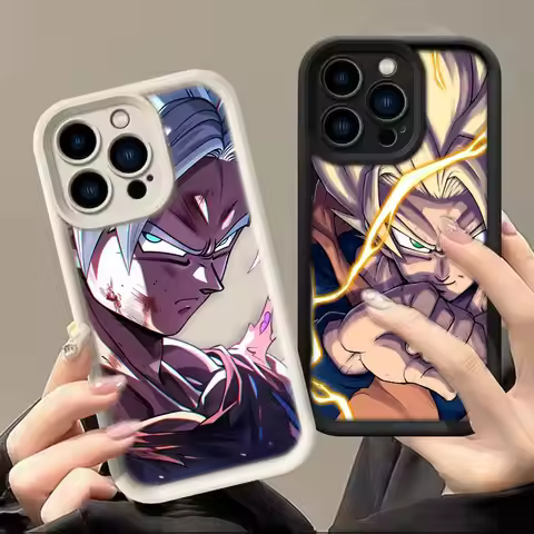 D-Dragon Ball Z Super Saiyan Phone Case For OPPO A5 A3X A5X A6X A54 A55 A57 A58 A72 A74 A78 A79 A93 