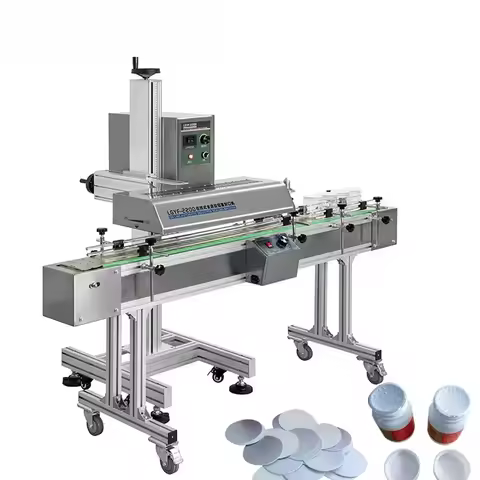 Plastic Bottle Induction Sealer, Induction Sealer Sealing Machine for Bottle,Continuous Induction Se
