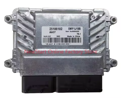 25186182 New ECU Original Car Engine Computer Board Electronic Control Unit 5WY1J19B Fit for Chev-ro