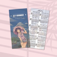 CALENDAR 2025/KALENDAR 2025 BOOKMARK / DOORGIFT / FREEGIFT / STUDENT / TEACHER