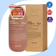 [by_our] Black Beer 81 Shampoo (Amber Wood), 1.02L, 1pc / Korean Shampoo / Beer Yeast Extract by Stu