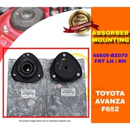 ( 100% ORIGINAL JAPAN ) TOYOTA AVANZA F652 FRONT RH / LH ABSORBER MOUNTING 48609-BZ070