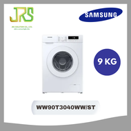 Samsung เครื่องซักผ้าฝาหน้า Digital Inverter Technology 9kg. รุ่น WW90T3040WW/ST