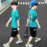 4A Shop Childrens Fashion 2PCS(Tops+Shorts)High Quality Korean Shorts for kids boys clothes 3 to 4 t