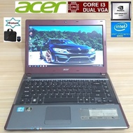 LAPTOP ACER TRAVELMATE CORE I3 CAMERA RAM 8GB HDD 500