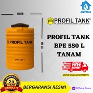 Tangki Air Profil Tank BPE 550 Tanam - Toren Air Pendam 550 Liter