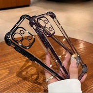 Luxury Plating Case For OPPO A60 A5X A5 A6 A5i Pro A6i A6x A6t A6C Clear Shockproof Camera Protectio