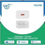 Tecno Fast Charger 33w Adapter