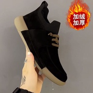 2025 Autumn Small Soft Leather Business Casual Slip-On Comfortable Fashionable All-Match Soft-Soled 