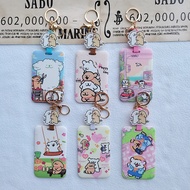 Taiwan Shipping Cute Puppy Retractable Badge Protective Case Card Holder Gogoro Key Id Proximity Bee