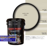 18 Liter - EARLY RAIN J 0486, Easy Paint All Surface for interior & exterior wall, wood and steel.