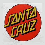 Santa Cruz Skateboard Logo Circle Sticker
