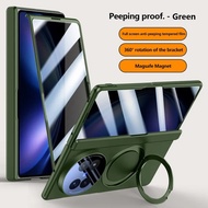 เคสป้องกันบานพับฟิล์ม Tempering ป้องกันการกระแทกสำหรับ Vivo X Fold 5 360 ° เหล็กหมุน Magsafe ชาร์จไร