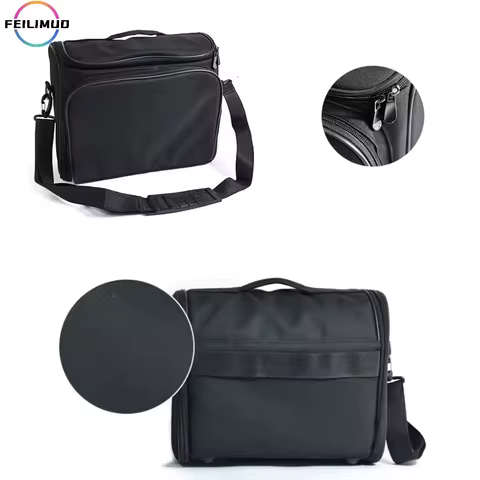Feilimud Projector Laptop Shockproof Waterproof Bag for Xiaomi Epson Wanbo X5 Pro Formovie Benq