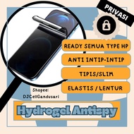 Anti-Scratch HYDROGEL SPY Privacy Oppo Reno Ace Find K5 R5 R7 R7s R9 R9s RX17 7 X6 N2 Flip 10 Pro Pr