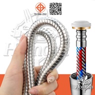 304 Stainless Steel High Pressure Pipe 30CM/40CM/60CM/80CM/1M/1.2M/1.5M Shower Head Water Heater Con