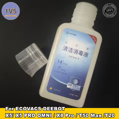 Original deebot Cleaning Solutions scent for ECOVACS DEEBOT X1 / X2 / X5 PRO OMNI / X8 Pro Omni / T5