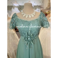 Macy Design Ninang Gown, Mother of the Bride Groom, Principal Sponsor Formal Event Gown