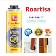 Roartisa High Quality Expanding Foam Spray Foam Waterproof Wall Filler Fast Wall Crack Repair Polyur