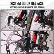 LITEPRO Titanium Clamp Buckle Quick Release Bicycle Wheel Shaft Pair size 145mmx18omm I 120mmx175mm