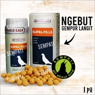 SEMPATI Supra Pills Doping Vitamin Burung Merpati Pil Supra Versele Laga Import Jamu Obat Giring Mer