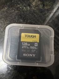 Sony SF-M Series Tough UHS-II SDXC 記憶卡128GB [R:277 W:150] (SF-M128T)