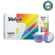 ⛳️ลูกกอล์ฟVolvik Vista3 Prism 360 Golf Balls 2024 สำหรับพัตต์และตีข