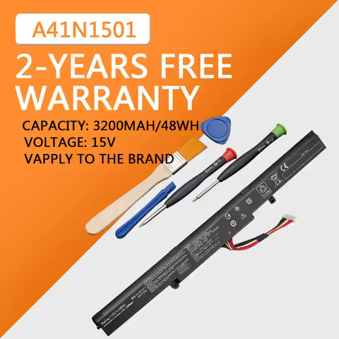 A41N1501 Laptop Battery for ASUS GL752JW GL752 GL752VL GL752VW N552 N552V N552VW N752 N752V N752VW N