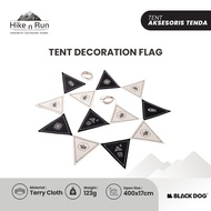 TENDA Blackdog Camping String Flag BD-QZ001 Aesthetic Flag Tent Decoration BD-QZ002