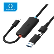 HAGIBIS USB 3.0 VIDEO CAPTURE CARD with 100W PD FOR Switch2 USB C TO USB a/USB C 1080P 60fps 2K 30fp