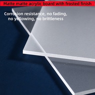 Matte acrylic board, matte transparent board, organic glass partition, diffusion board, semi transpa