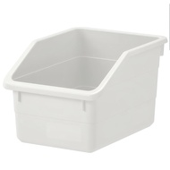 💕SOCKERBIT Box, white, 19x26x15 cm. Kotak, putih, 19x26x15 cm