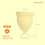 เซตถ้วยอนามัยFlowDays + Flowmate - Size A เลือกสีถ้วยได้