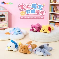 [Genuine]Disney Series Lying on the palm of the hand Stitch Doll Desk companion doll Pocket Treasure