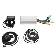 Newlanrode Bicycle Lithium Battery Conversion Kit 36V 48V 500W 22A Brushless Motor Controller EN06 Display