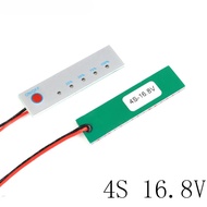 4S 16.8V 18650 Lithium Battery Capacity Indicator Power Level Tester BMS Li-ion Charge discharge PCB