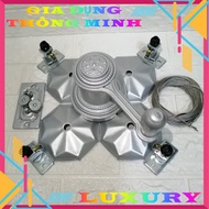 Giàn phơi quần áo thông minh bắt trần Hòa Phát KS950 chính hãng thích hợp cho căn hộ chung cư cao cấ