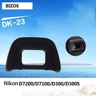 BIZOE DK-23 Camera Eyecup Viewfinder Rubber Eyepiece For Nikon D7200/D7100/D300/D300S