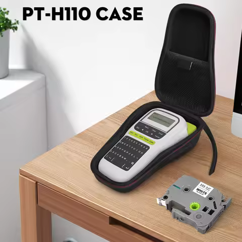 Portable Printer Case Fit Brother P-Touch PT-H110 PT-H105 PT-H111 Label Printer with 1PK Compatible 