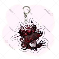 Plants vs. Zombies Fusion Version Erchuang Acrylic Keychain Game Peripheral Schoolbag Pendant Classm