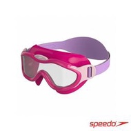 【線上體育】Speedo 幼童 運動泳鏡 Biofuse 面罩 粉/紫