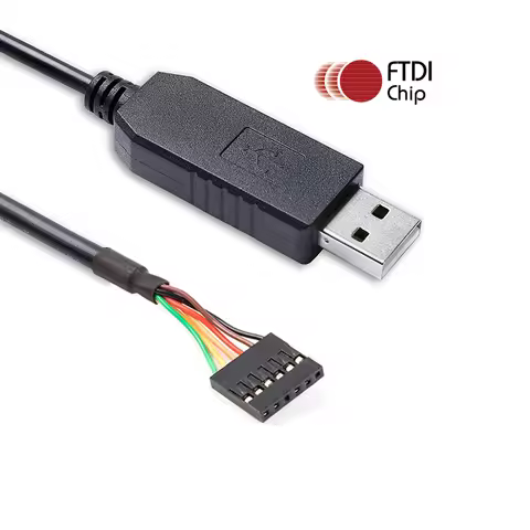 TTL-232R-3V3 TTL-232R-5V USB to TTL Serial Converter Cable FTDI Chipset FT232RL USB to 3.3v 5v TTL U