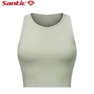 Santic Nữ Đi Xe Đạp Áo Nhung Mỏng Đế Áo Nhanh Khô Áo Xe Đạp Thể Thao Ngoài Trời