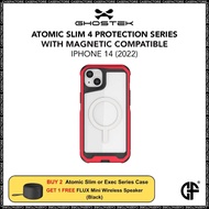Ghostek Atomic Slim 4 Protection Case for iPhone 14 (2022) with Magnetic Compatible