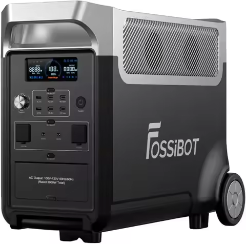 NEW DETAILED SALES FOSSIBOT F3600 Pro 3840Wh/3600W Portable Power Station & Solar Generator