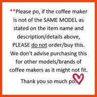 ☎ ۞ Replacement Glass Carafe ONLY for Imarflex ICM-512AS Coffee Maker (HX)