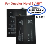 2024 Year 100% Original BLP861 1+ One Plus Oneplus Nord 2 Nord2 9RT 4500mAh High Quality Bateria