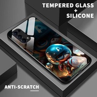 Kaca Glass Case Untuk OPPO Reno5 4G 5G Reno7 Reno4 Reno2 F Z Reno 3 Reno 4 F Lite Reno5 F K Lite Ren